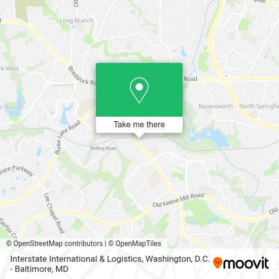 Interstate International & Logistics map