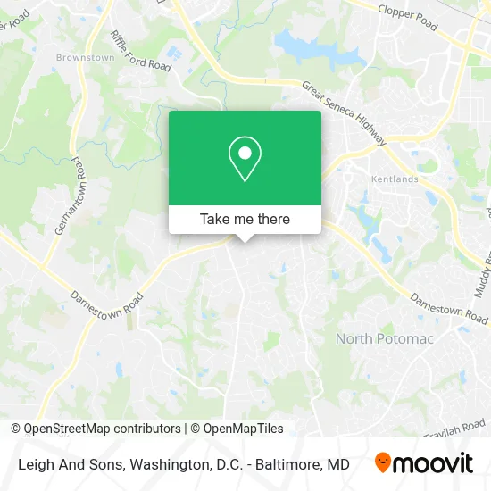 Leigh And Sons map