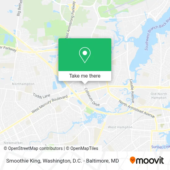 Smoothie King map
