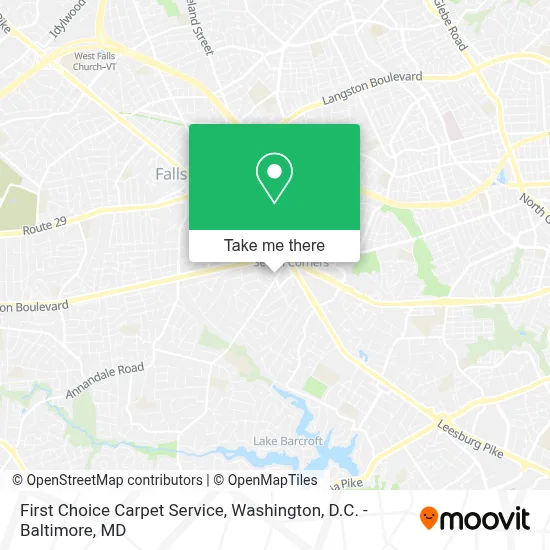 First Choice Carpet Service map