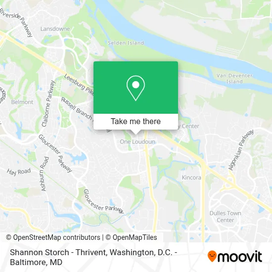 Shannon Storch - Thrivent map