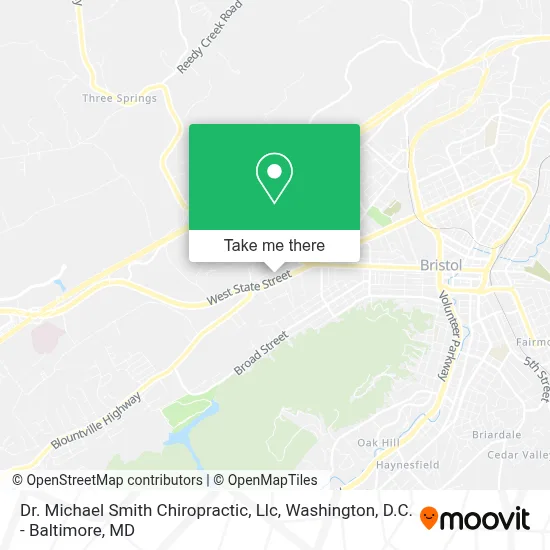 Dr. Michael Smith Chiropractic, Llc map