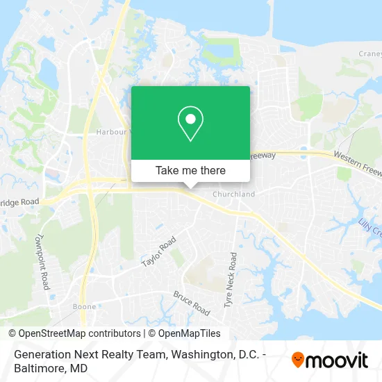 Generation Next Realty Team map