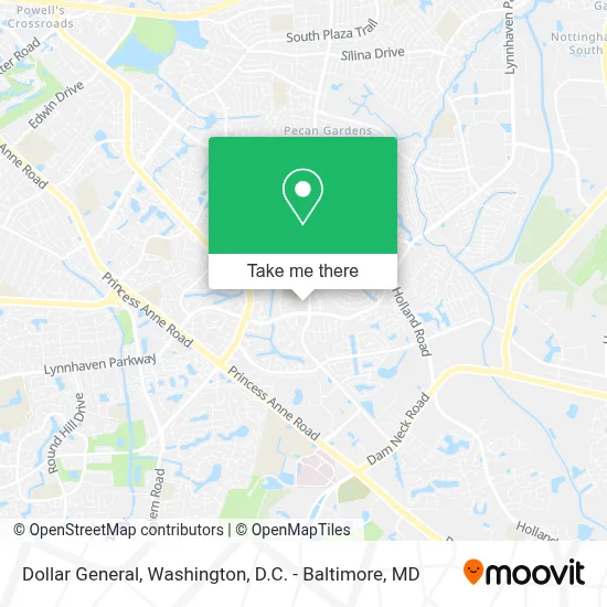 Dollar General map