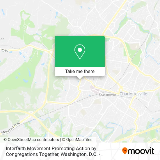Interfaith Movement Promoting Action by Congregations Together map