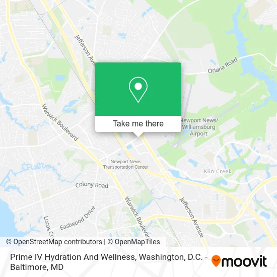 Prime IV Hydration And Wellness map
