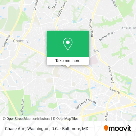 Chase Atm map