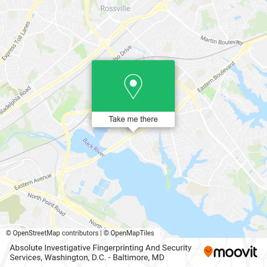 Absolute Investigative Fingerprinting And Security Services map
