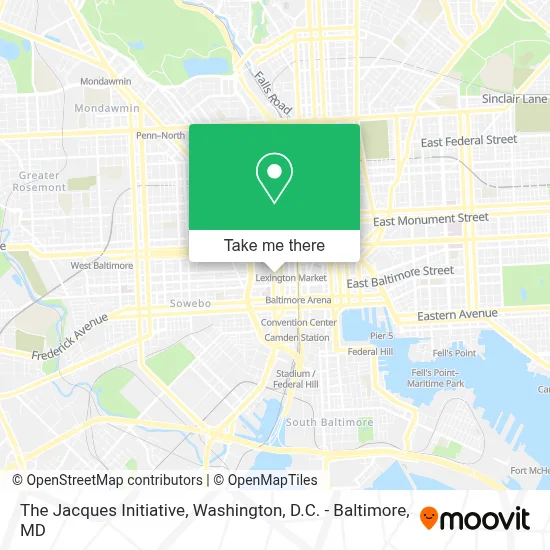 The Jacques Initiative map