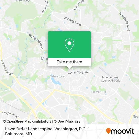 Lawn Order Landscaping map