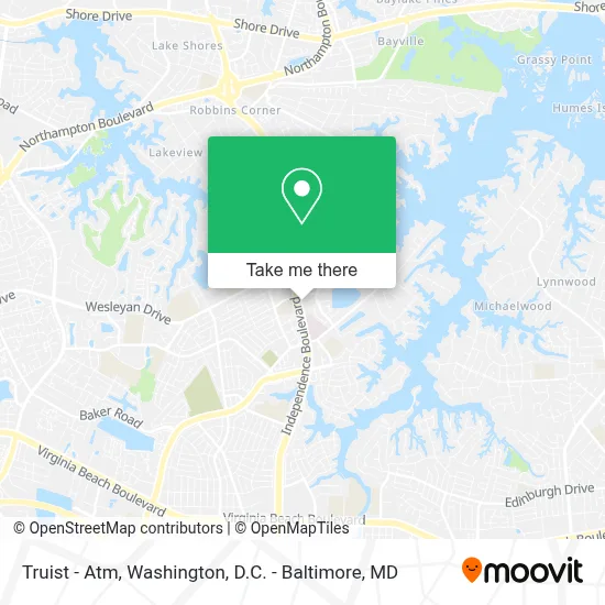 Truist - Atm map