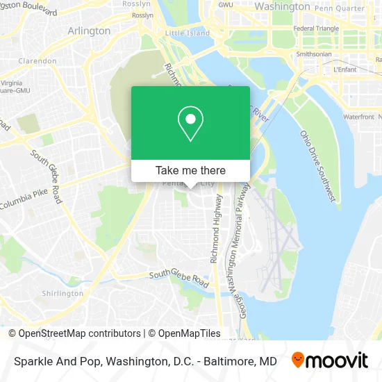 Sparkle And Pop map