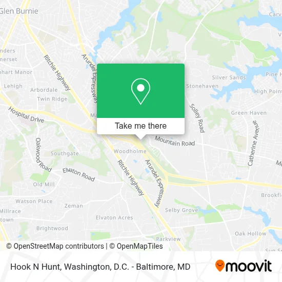 Hook N Hunt map