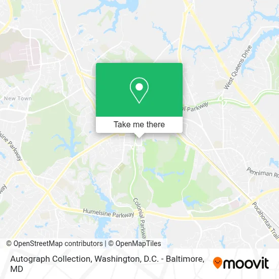 Autograph Collection map