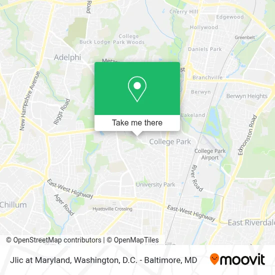 Jlic at Maryland map