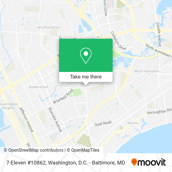 7-Eleven #10862 map