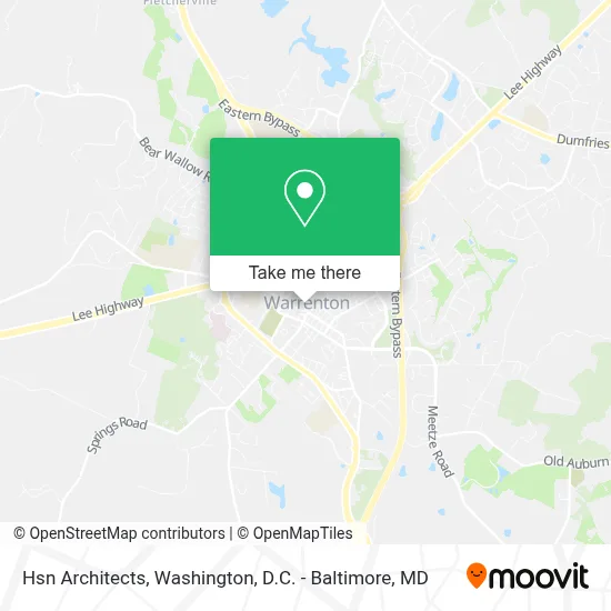 Hsn Architects map