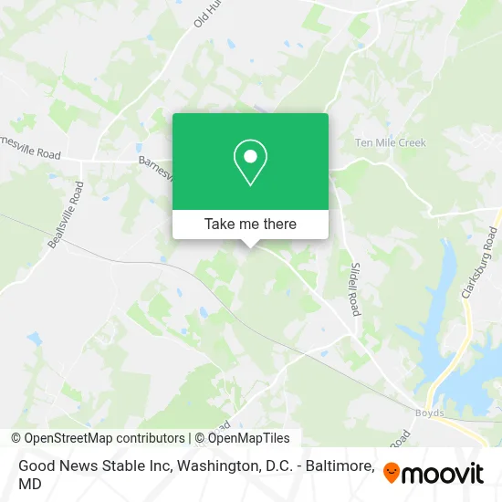 Good News Stable Inc map