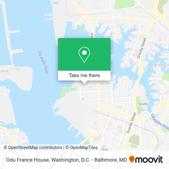 Odu France House map