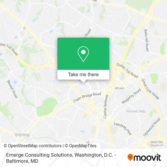 Emerge Consulting Solutions map