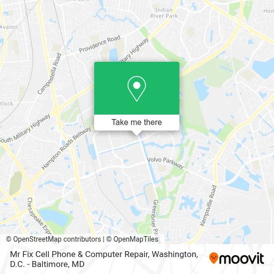Mr Fix Cell Phone & Computer Repair map