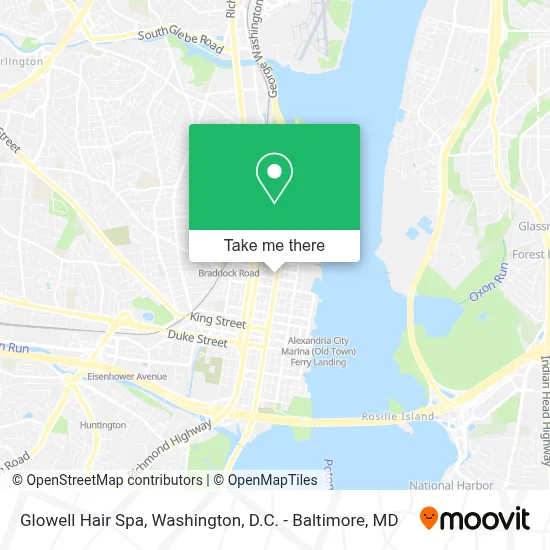 Glowell Hair Spa map