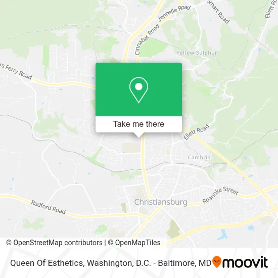 Queen Of Esthetics map