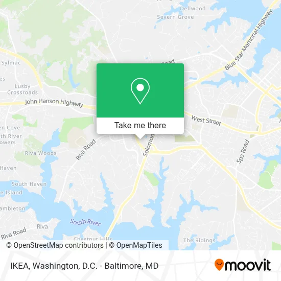 Ikea map