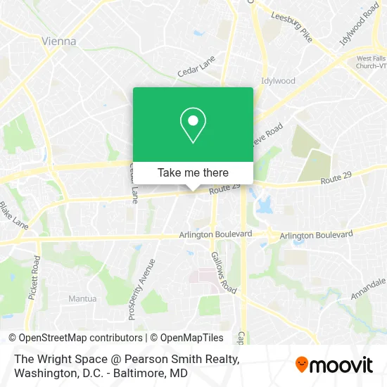 The Wright Space @ Pearson Smith Realty map