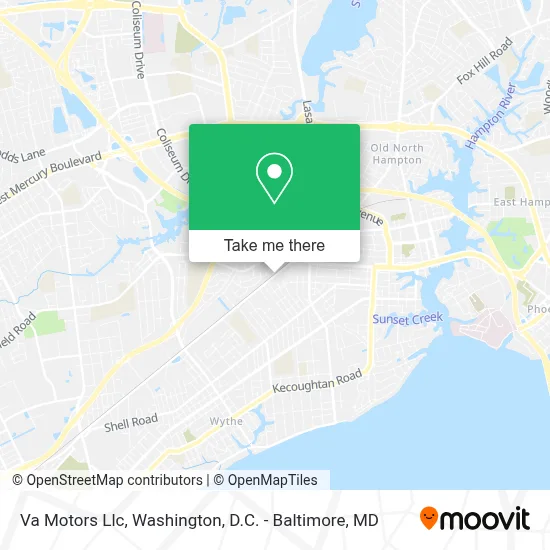 Va Motors Llc map