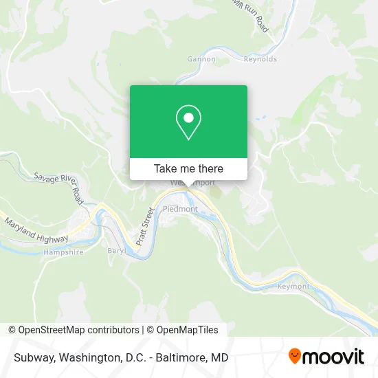 Subway map