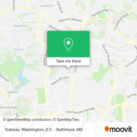 Subway map