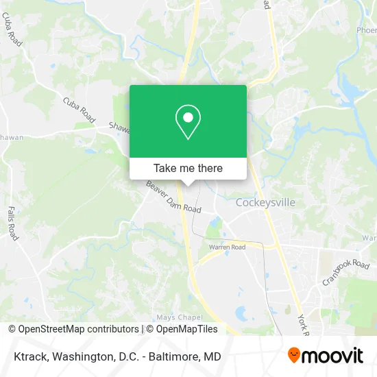 Ktrack map
