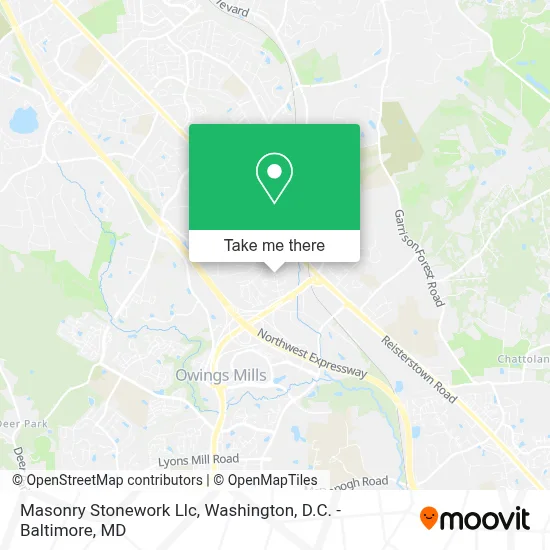 Masonry Stonework Llc map