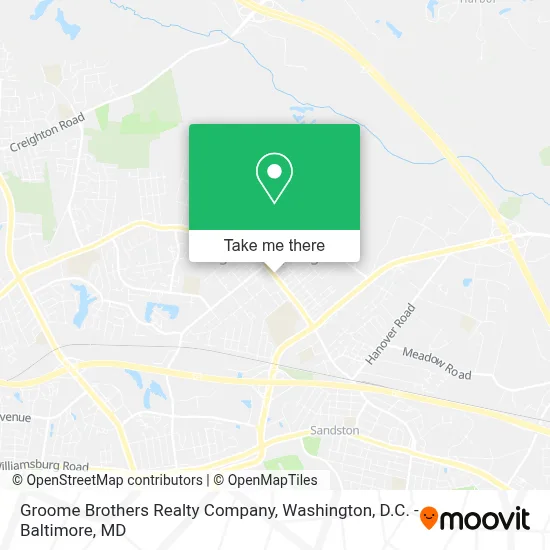 Groome Brothers Realty Company map