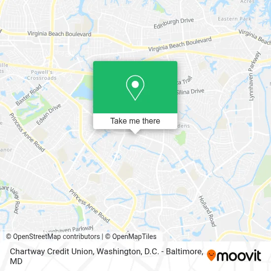 Chartway Credit Union map