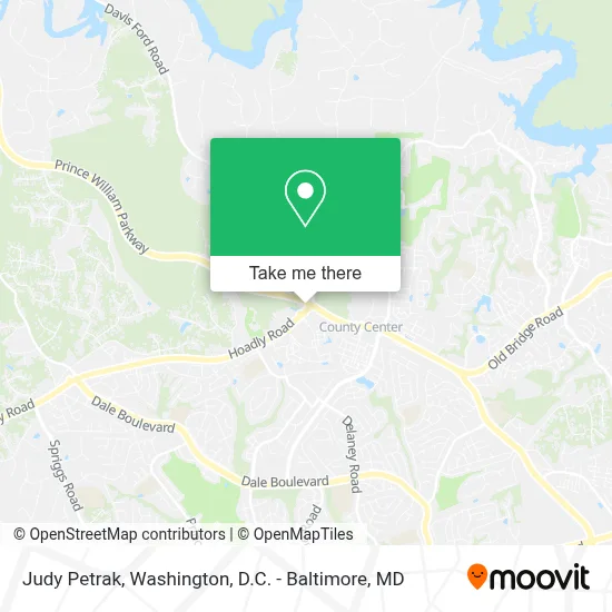 Judy Petrak map