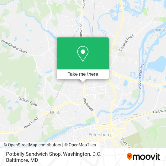 Potbelly Sandwich Shop map