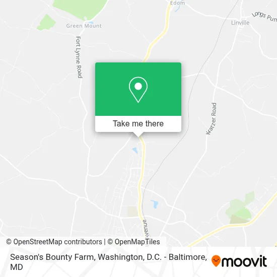Season's Bounty Farm map