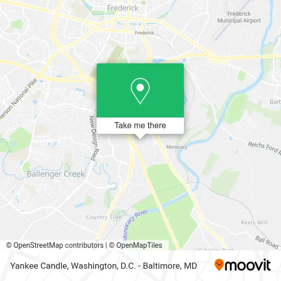 Yankee Candle map