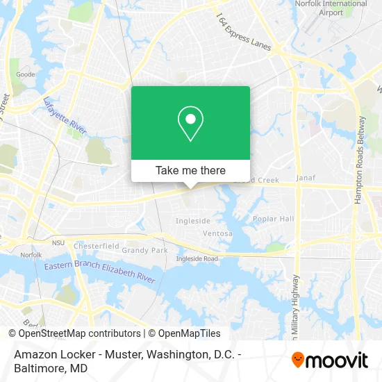 Amazon Locker - Muster map