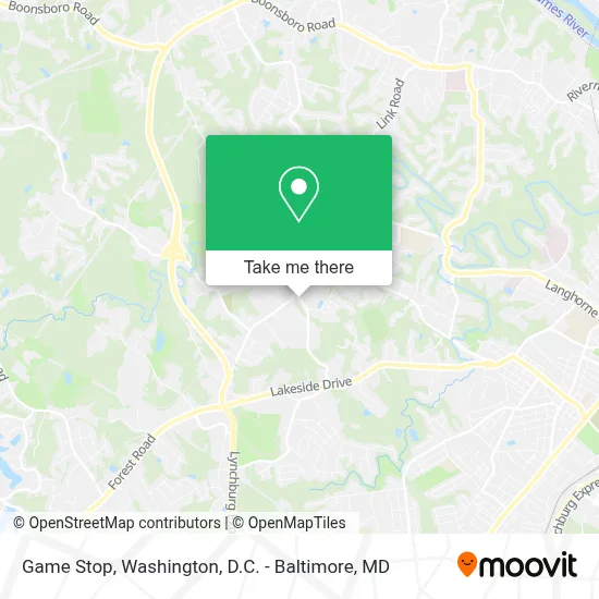Game Stop map
