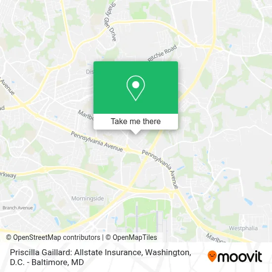 Priscilla Gaillard: Allstate Insurance map