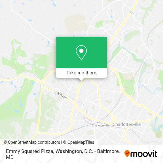 Emmy Squared Pizza map