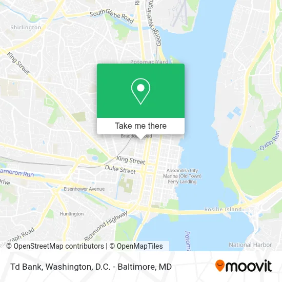 Td Bank map