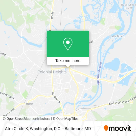 Atm Circle K map