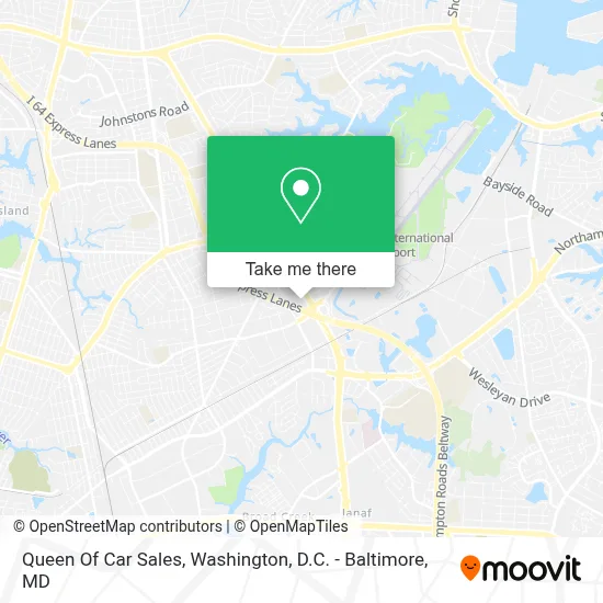 Queen Of Car Sales map