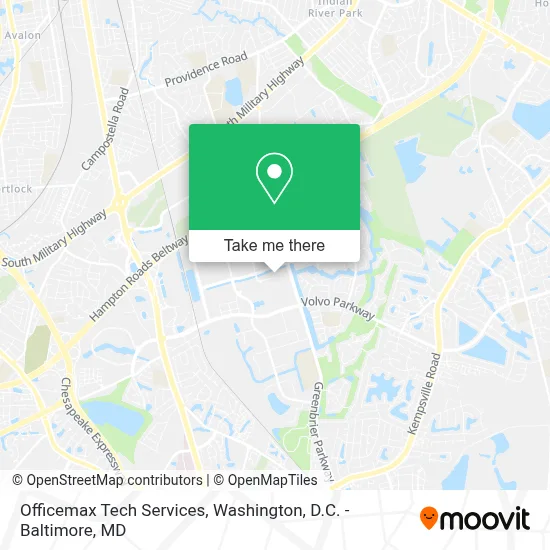 Officemax Tech Services map