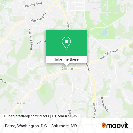 Petco map