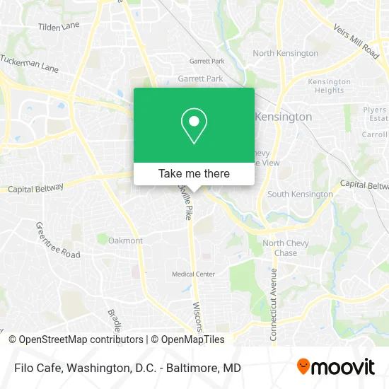 Filo Cafe map
